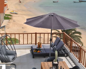 Apartment Boa Vista sea-view at the beach rooftop terrace Tud Dret 4